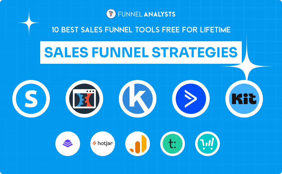 Discover the top 10 sales funnel tools free, including free options like Systeme.io, to grow your business with ease